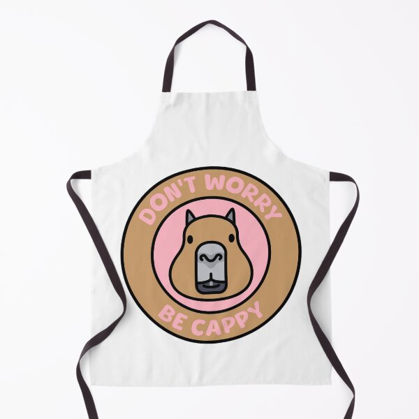 Item preview, Don't Worry Be Cappy! Cute Capybara designed and sold by PMCreative.