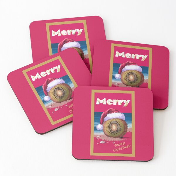 Item preview, Christmas. New Zealand. Merry, Kiwi Christmas. Happy Holidays. designed and sold by bekksa.