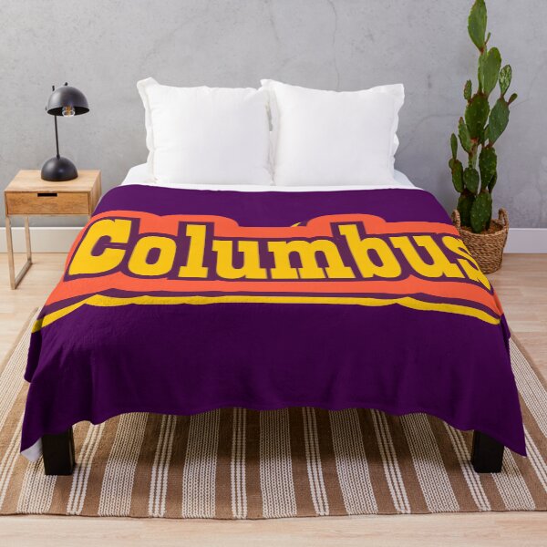Item preview, Columbus, Ohio Retro Typography designed and sold by ArtNoveltee.