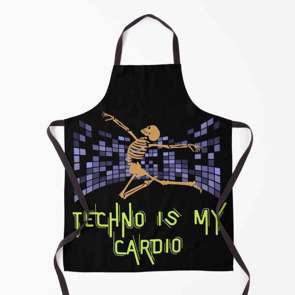 Item preview, Techno is My Cardio Funny Gift For Techno Lovers designed and sold by Bawek85Designs.