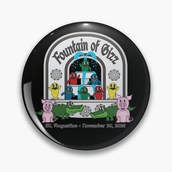 Item preview, King Gizzard and the Lizard Wizard - St. Augustine November 20, 2024 designed and sold by skauff.