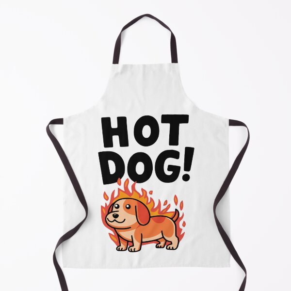 Item preview, Hot Dog! Funny Cute Dog Pun designed and sold by PMCreative.