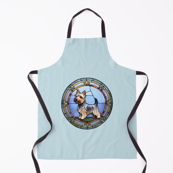 Item preview, Stained Glass Silky Terrier Dog designed and sold by ArthousePromos.