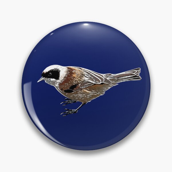 Item preview, Eurasian Penduline-Tit White Alternate Design  designed and sold by designsasstultd.