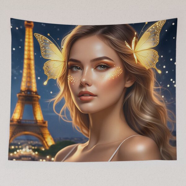 Item preview, The Golden Lady in Paris designed and sold by roman747.