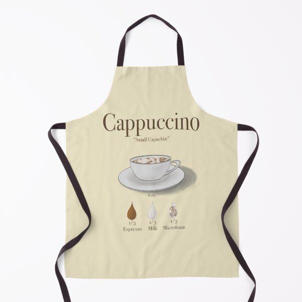 Item preview, Cappuccino Cafe Coffee Cup Design Art designed and sold by Cedarbirch Musings.