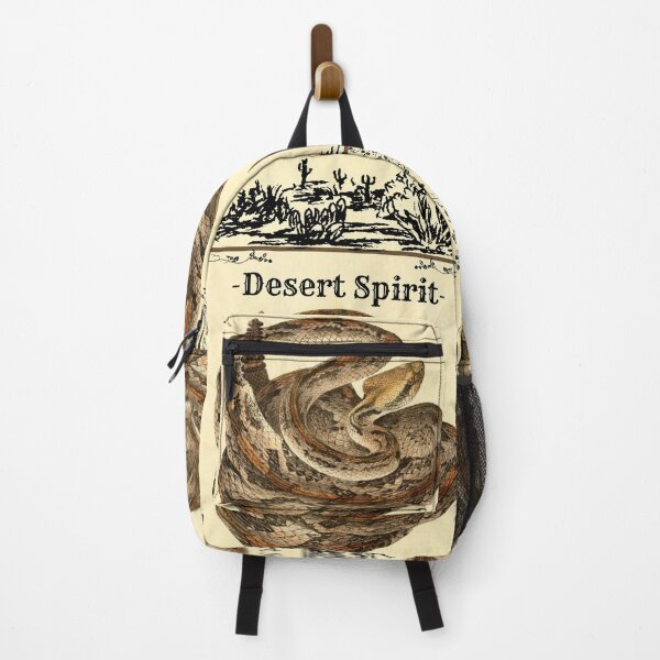 Item preview, Rattlesnake desert spirit mystique & elegant vintage illustration design designed and sold by Happy Heart.