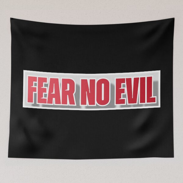 Item preview, Fear No Evil Christian Faith Message designed and sold by Lillyamstronger.