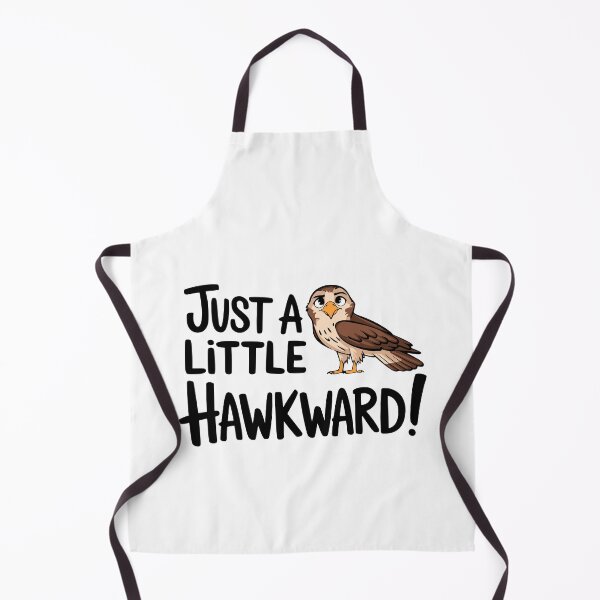 Item preview, Just A Little Hawkward! Funny Hawk designed and sold by PMCreative.