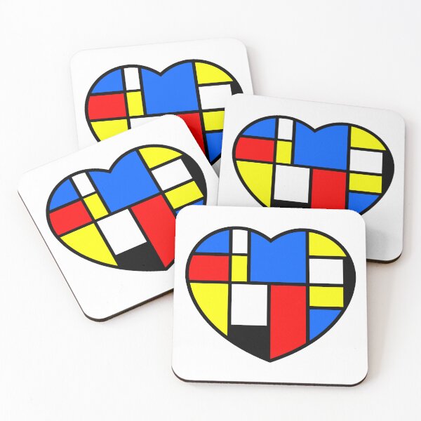 Item preview, Abstract Heart Primary Colors designed and sold by Hugh Whyte.