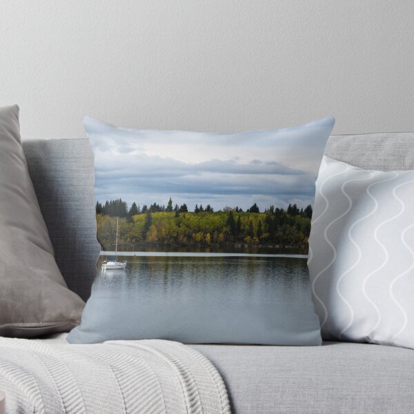 Item preview, Sailboats on the water in the fall designed and sold by CanadianWild418.