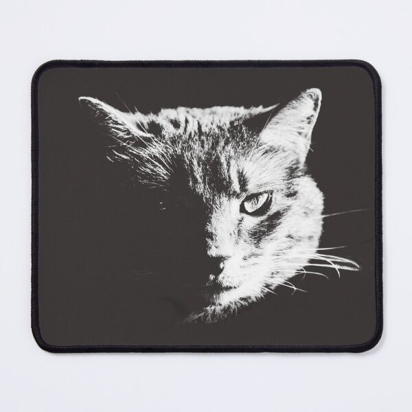 Item preview, Silhouette of the head of a cat, face camera designed and sold by Pascal-F.