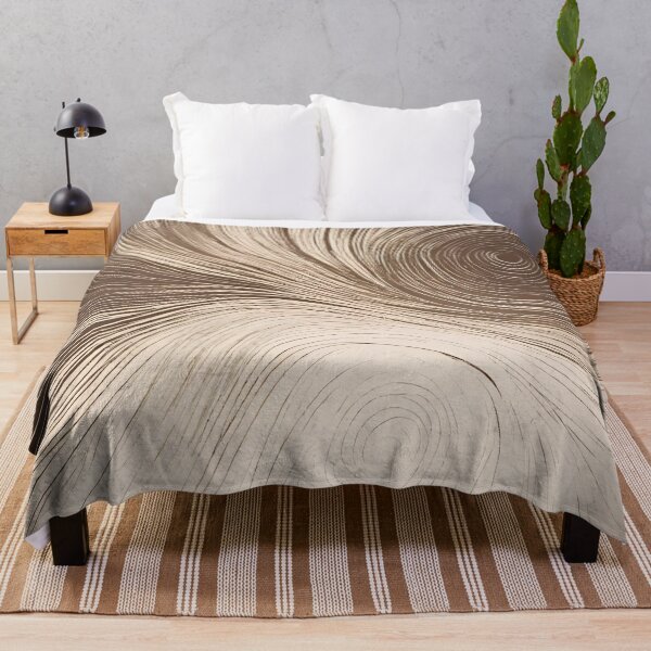 Item preview, Brown and Beige Abstract Line Swirls designed and sold by BubbleGalaxy.