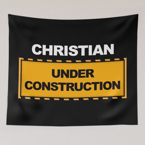 Aperçu de l'œuvre Christian Under Construction Faith-Based créée et vendue par Lillyamstronger.
