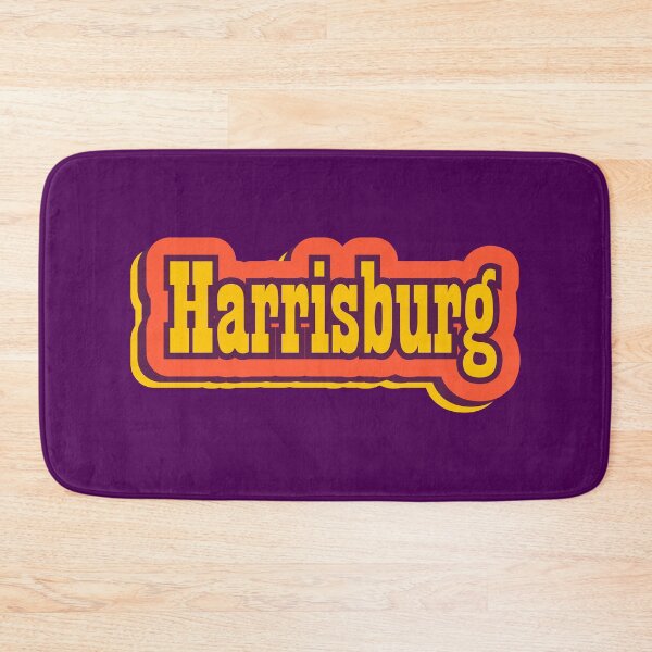 Item preview, Harrisburg, Pennsylvania Retro Typography designed and sold by ArtNoveltee.