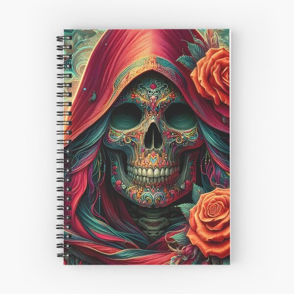 Item preview, Colorful Mexican Skull designed and sold by GalleryBrisArt.