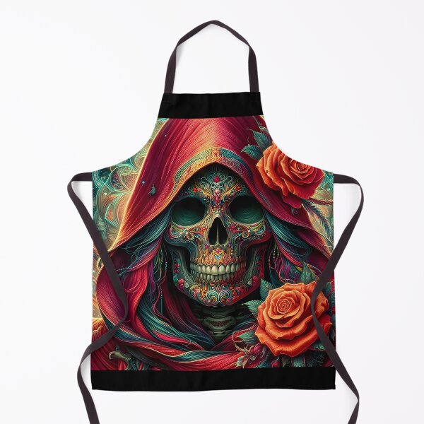 Item preview, Colorful Mexican Skull designed and sold by GalleryBrisArt.
