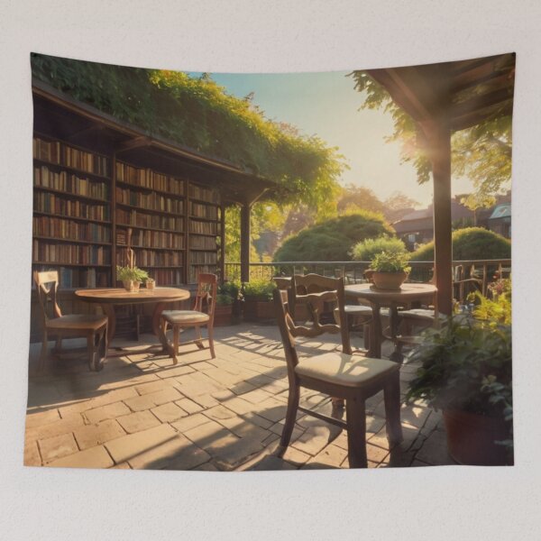 Item preview, Magical Books and the Garden’s Warmth designed and sold by BlareBlare.