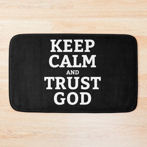 Item preview, Keep Calm and Trust God Christian Faith designed and sold by Lillyamstronger.
