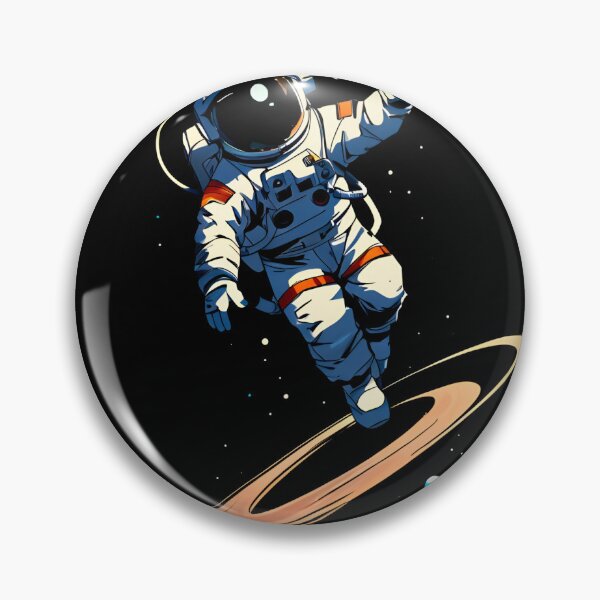 Item preview, Leap into Space: Astronaut-colours designed and sold by Vibrantstroke.