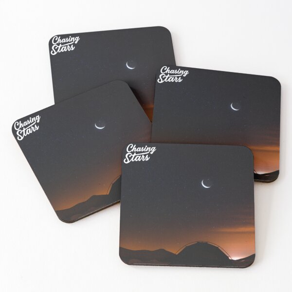 Item preview, Celestial Adventure: Chasing Stars, Night Sky Art, Tent Silhouette designed and sold by FamilyT-Tales.