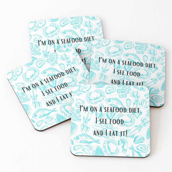 Item preview, Seafood Diet! designed and sold by Tijankapica.
