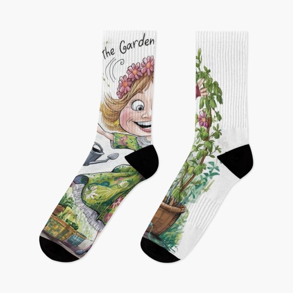 Item preview, THE GARDEN-CRAZY LADY designed and sold by likbatonboot.