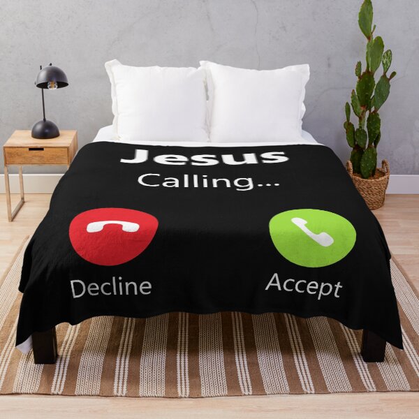 Item preview, Jesus Calling Decline Accept Funny Faith designed and sold by Lillyamstronger.