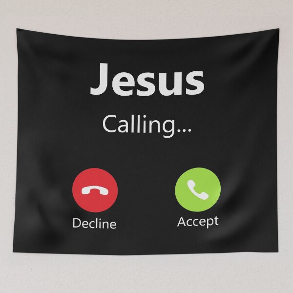Item preview, Jesus Calling Decline Accept Funny Faith designed and sold by Lillyamstronger.