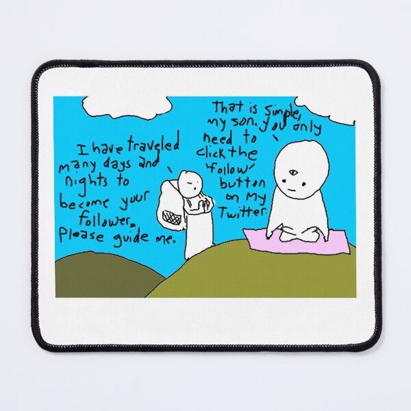 Item preview, Seeking Enlightenment? Follow the Fun (Or the Guru Might Be Lost Too)! designed and sold by Ignorant-Artist.