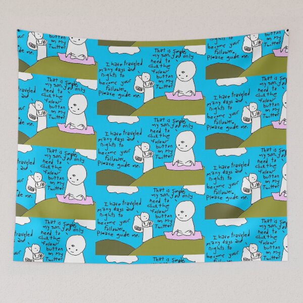Item preview, Seeking Enlightenment? Follow the Fun (Or the Guru Might Be Lost Too)! designed and sold by Ignorant-Artist.