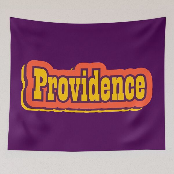Item preview, Providence, Rhode Island Retro Typography designed and sold by ArtNoveltee.