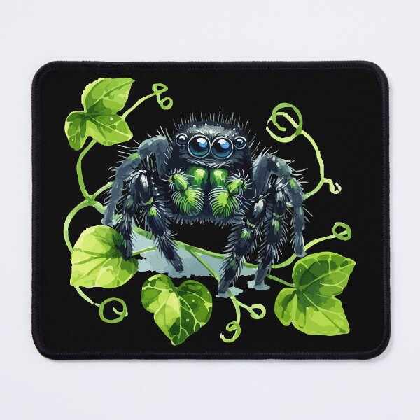 Item preview, Funny Jumping Spider Phidippus Audax designed and sold by TomFrontierArt.