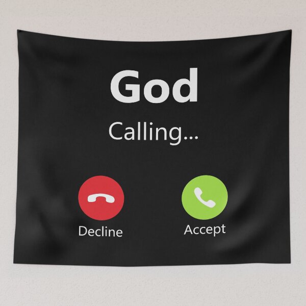 Item preview, God Calling Decline Accept Funny Faith designed and sold by Lillyamstronger.