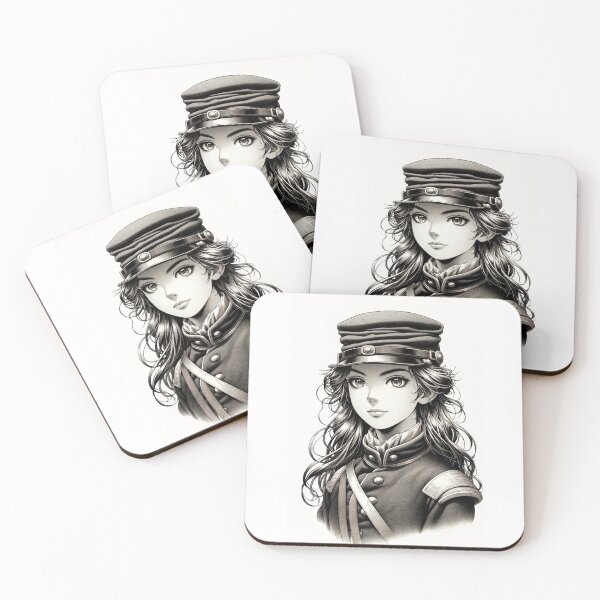 Item preview, girl with a portrait designed and sold by LOAMBO5AI.