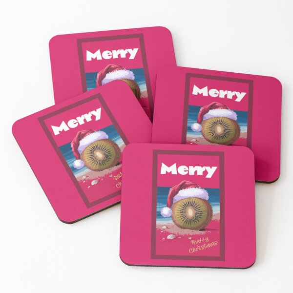 Item preview, Christmas. New Zealand. Merry, Kiwi Christmas. Happy Holidays. designed and sold by bekksa.