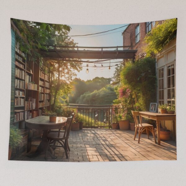 Item preview, Garden Escape at the Magical Bookshop designed and sold by BlareBlare.