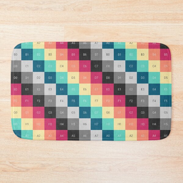 Item preview, UV Map Checker Colorful Pattern 3D designed and sold by BubblePopRed.