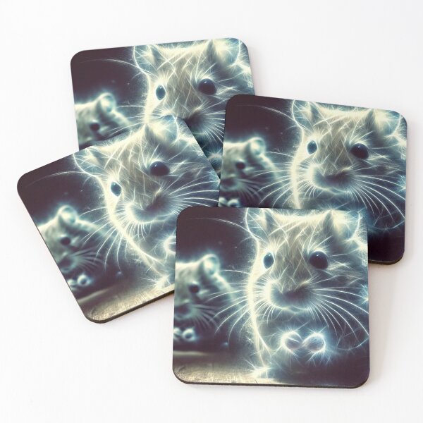 Item preview, Glowing hamsters designed and sold by GraphikVibes.