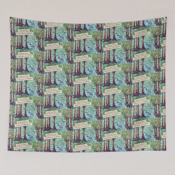 Item preview, iarthappy faith not fear will float your boat designed and sold by tracey jacobson.