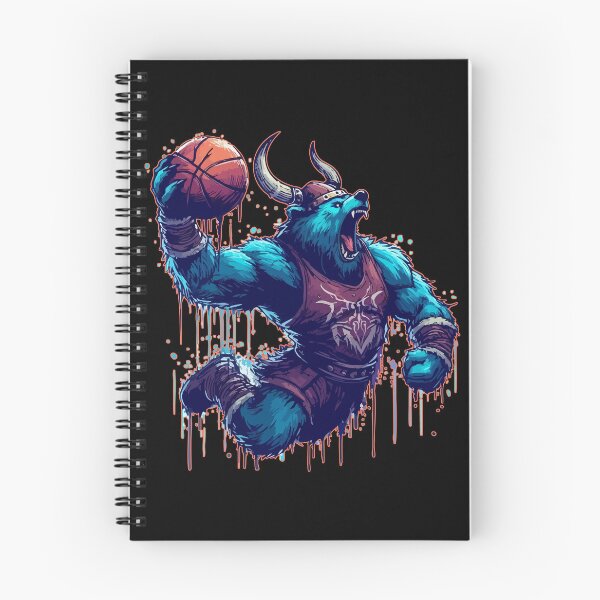Item preview, Viking Bear Basketball Player designed and sold by TomFrontierArt.