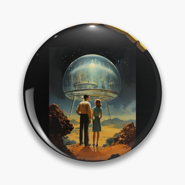 Item preview, Vintage SciFi, UFO, Alien, Invasion, Mars, Outer Space  designed and sold by tshirtart2024.