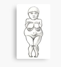 The Venus of Willendorf Metal Print