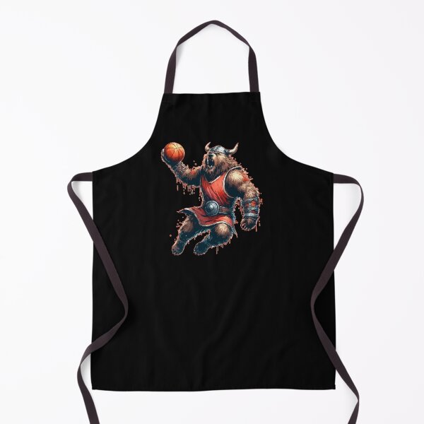 Item preview, Viking Warrior Bear Basketball Player designed and sold by TomFrontierArt.