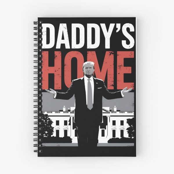 Item preview, Daddy's Home Bold Political Statement Trump 2024 T-Shirt designed and sold by FocusedPatterns.
