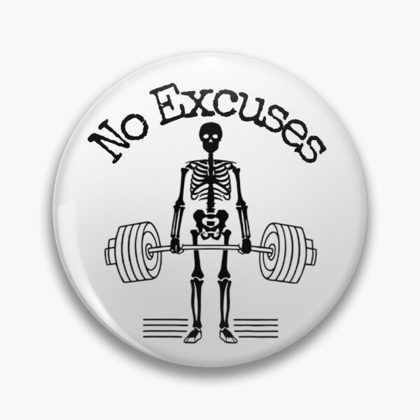 Item preview, No excuses. Skelton Gym designed and sold by adlkh.
