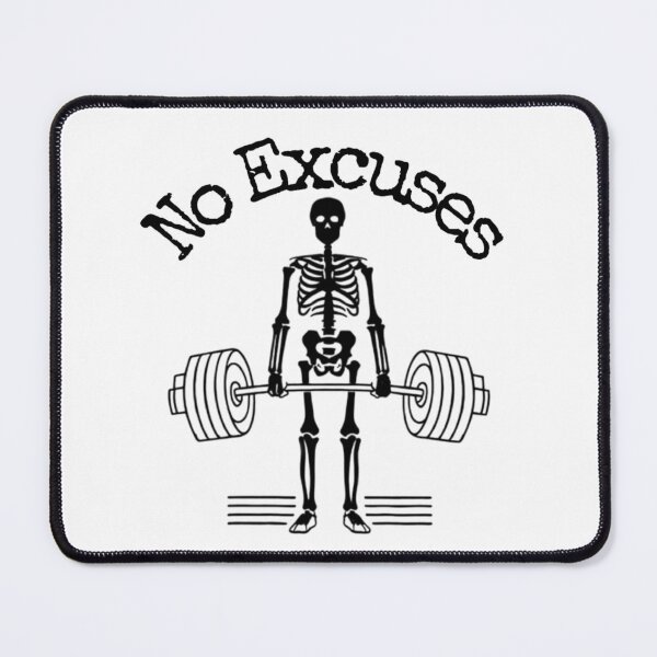 Item preview, No excuses. Skelton Gym designed and sold by adlkh.