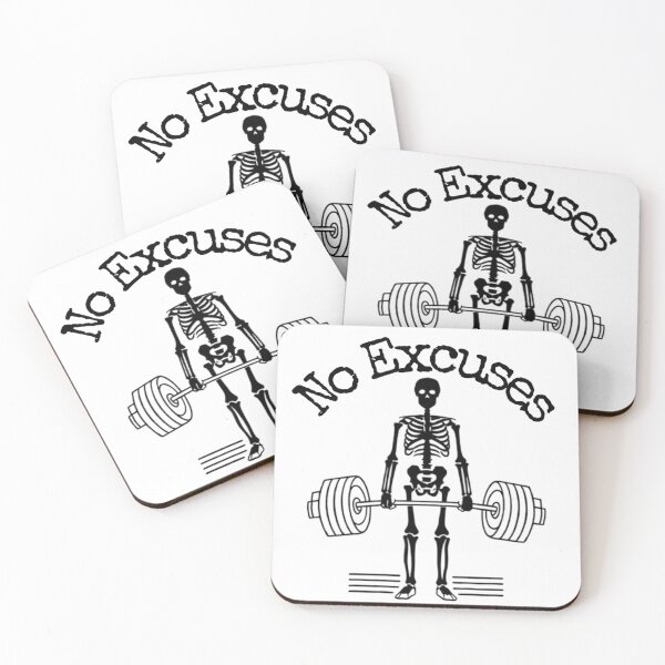 Item preview, No excuses. Skelton Gym designed and sold by adlkh.