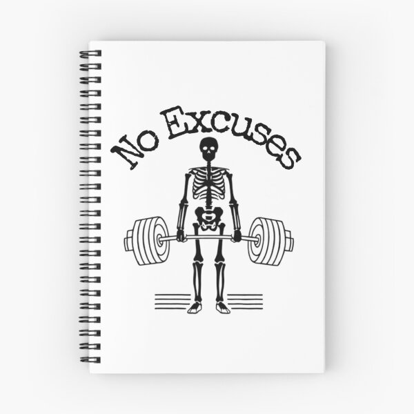 Item preview, No excuses. Skelton Gym designed and sold by adlkh.