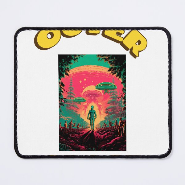 Item preview, Vintage SciFi, UFO, Alien, Invasion, Mars, Outer Space designed and sold by tshirtart2024.
